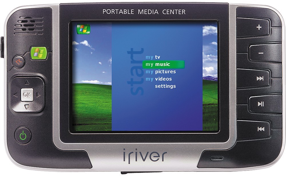 IRiver Device Powered By Microsoft Portable Media Center (2005)